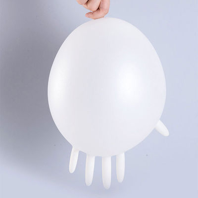 투명한 버릴 수 있는 비닐 글러브 노동보호 반대 산 PVC 탄력 있는 글러브