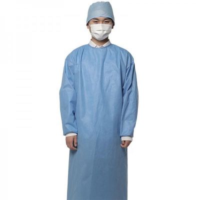 S-XXL SMS 외과 격리 가운 일회용 수술 가운