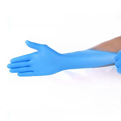 OEM 내화학성 일회용 니트릴 장갑 S-XL 100glove/Box