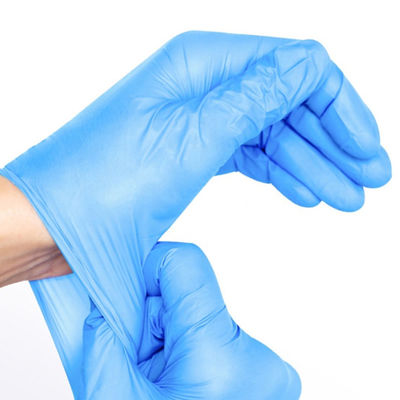 OEM 내화학성 일회용 니트릴 장갑 S-XL 100glove/Box