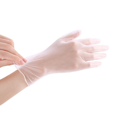 안전 비닐 일회용 장갑 중형 대형 m XL