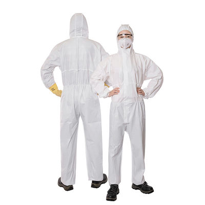 S M L XL 2XL 3XL 4XL 미세 다공성 일회용 의료 작업복 통기성