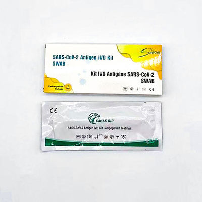 불모 SARS-CoV-2 항원 IVD는 입인두 면봉 빠른 항원 면봉시험 장비를 장비를 답니다