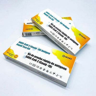 타액 침 본인 빠른 항원 시험은 비강소제법 시그노 IVD 진단상의를 장비를 답니다