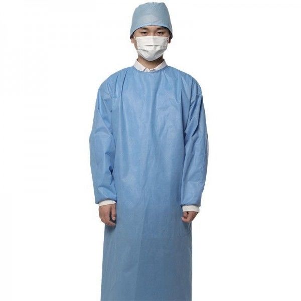 S-XXL SMS 외과 격리 가운 일회용 수술 가운