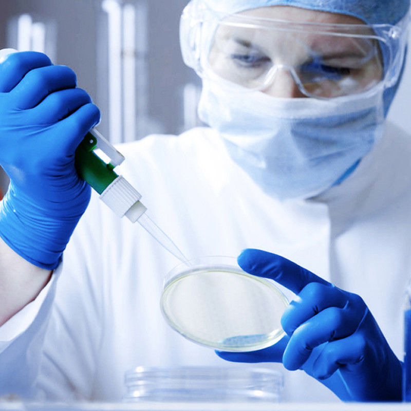 ISO14001 6Mil 니트릴 건강 검진 장갑 일회용 안전 장갑