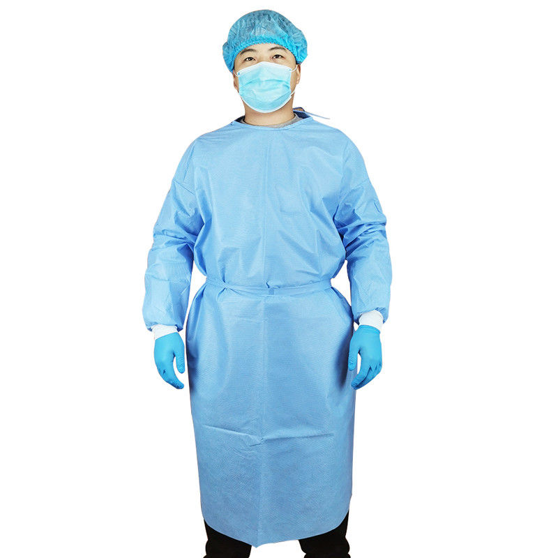 강화된 일회용 외과 의사 가운 환자 수술 가운 M-XXL